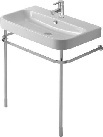 Duravit Happy D2 Metallkonsoll Til servant #231810, Krom
