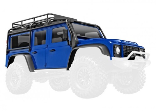 Traxxas TRX-9712-Blue Body TRX-4M Land Rover