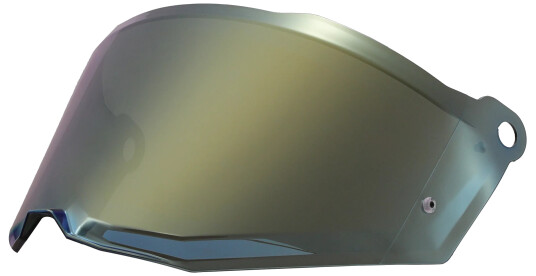 LS2 Visir MX702 - Gull Sølv/Gull Speil