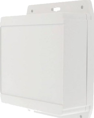 Hammond Electronics 1555QF42GY 140 × 141 × 62 mm ABS Lys Grå Kabinett