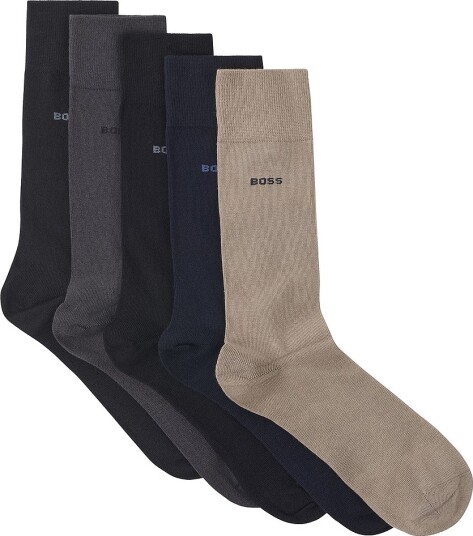 BOSS   Sokker RS Uni Color CC 5 pakning   Flerfarget