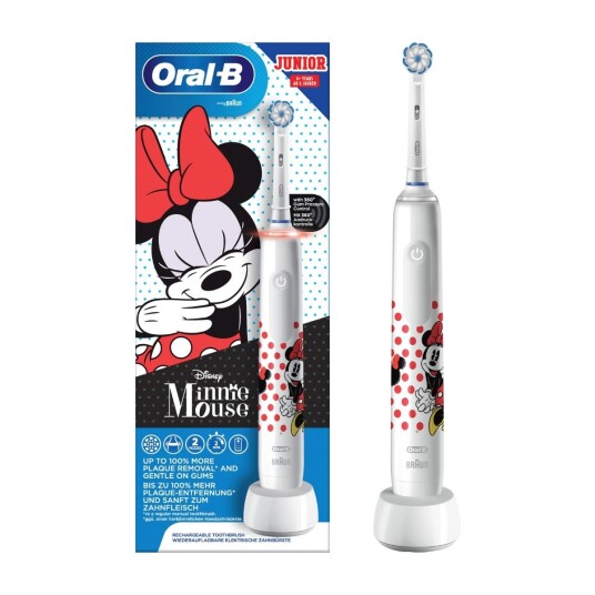 ORAL-B PRO 3 JUNIOR MINNIE ELEKTRISK TANNBØRSTE ORAL-B PRO 3 JUNIOR MINNIE ELEKTRISK TANNBØRSTE