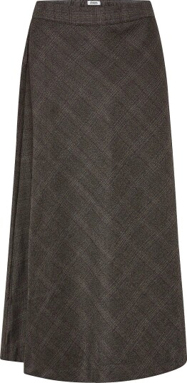 Twist & Tango Corey Skirt BROWN CHECK 34