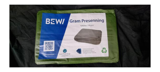 PRESENNING 3X5M 130G/M2 GRØNN