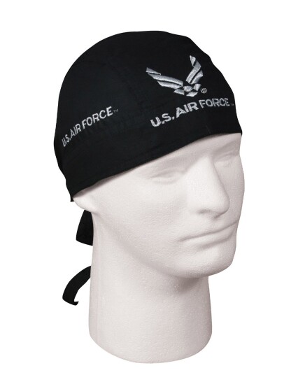 Rothco Bandana   Thin Blue Line Svart
