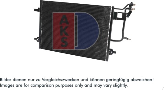 Kondensator, klimaanlegg AKS DASIS 482210N Kondensator, klimaanlegg AKS DASIS 482210N
