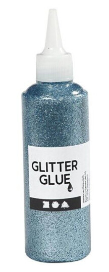 Creativ Company Glitter glue Light Blå 118ml