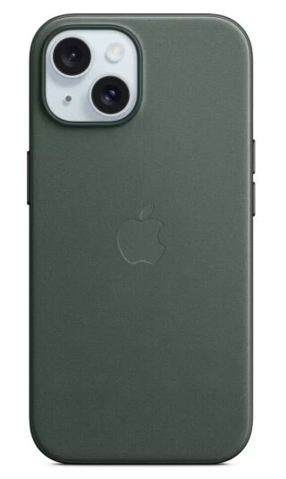 Apple Original Apple iPhone 15 FineWoven MagSafe Deksel Evergreen (MT3J3ZM/A)