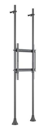 Multibrackets M Pro Series MBFW2P1UPHD monteringssett - fast - for LCD-skjerm - dual pole, 3 m length - svart