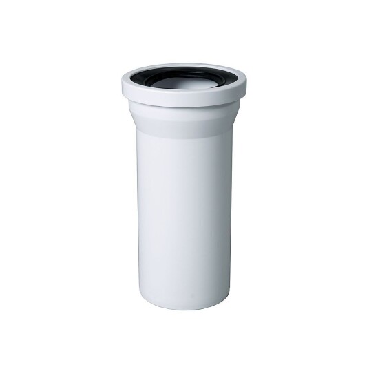Purus Klosettstuss 110mm X 250mm, hvit