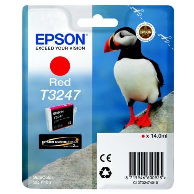 Epson Epson T3247 Blekkpatron rød T3247 Epson Epson T3247 Blekkpatron rød T3247
