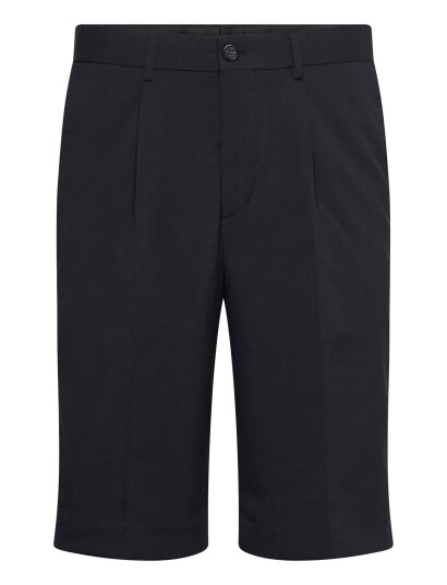 Lindbergh Plain Suit Shorts - Black - 46 Lindbergh Plain Suit Shorts - Black - 46