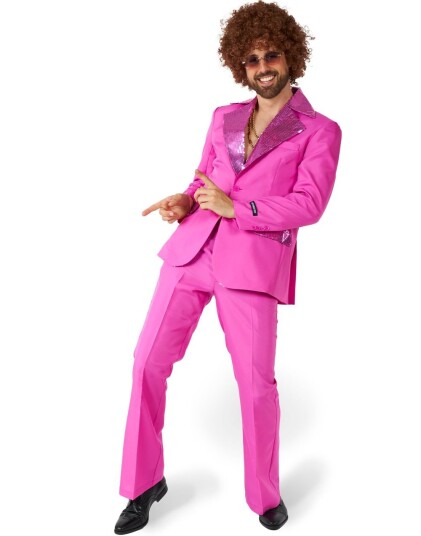 Pink Disko Jakkesæt
