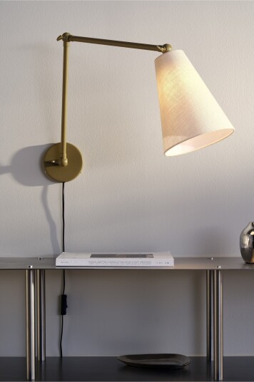 Jotex VIVIENNE vegglampe Grønn/beige 2285635010 Jotex VIVIENNE vegglampe Grønn/beige 2285635010