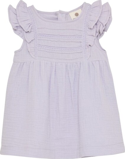 En Fant Dress Ss Muslin Purple 62