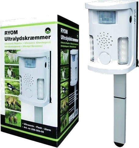 Ryom Ultrasonic skremmer med alarm, opptil 70 m² Ryom Ultrasonic skremmer med alarm, opptil 70 m²