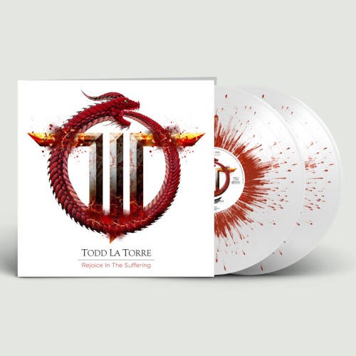 Todd La Torre Rejoice In The Suffering LP/Vinyl Todd La Torre Rejoice In The Suffering LP/Vinyl