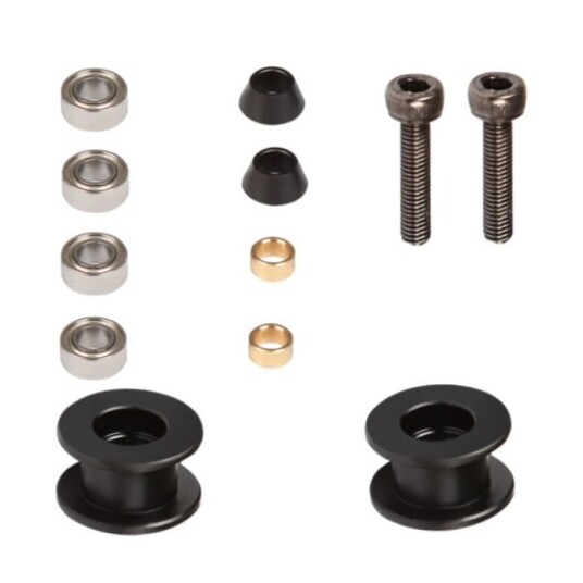 OMP OSHM4022B M4 Idler Pulley Set Black