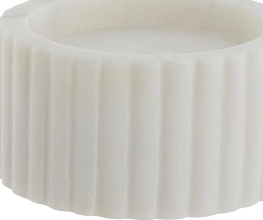 Lene Bjerre Eliana Candlestick 10X10X5 Cm. White WHITE 10X 5X 10 cm