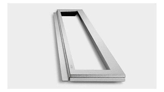Unidrain HighLine 1000 mm Gulvsluk Ramme i Børstet Stål