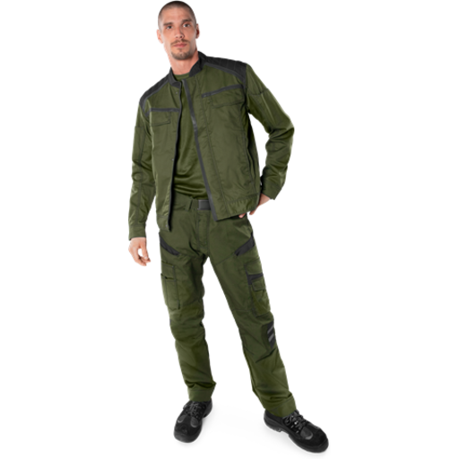 Fristads Byxa 2552 Stfp Militärgrön/svart C58