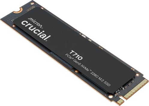 Crucial T710 1TB M.2 NVMe SSD med PCIe Gen5 Lesehastighet 14.9GB/s Crucial T710 1TB M.2 NVMe SSD med PCIe Gen5 Lesehastighet 14.9GB/s