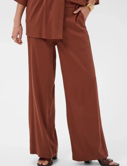 Cream Crthelma Pant Brown 42 x 32