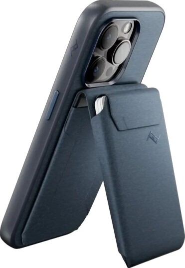Peak Design Magnetisk Stoff Kortholder med Ståfunksjon - MagSafe Kompatibel - Midnight