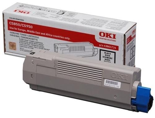Oki 43865724 Tonerkassett 1 Pc(Er) Original Svart
