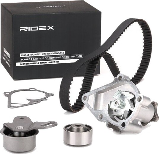 Registerreimsett med vannpumpe RIDEX 3096W0133