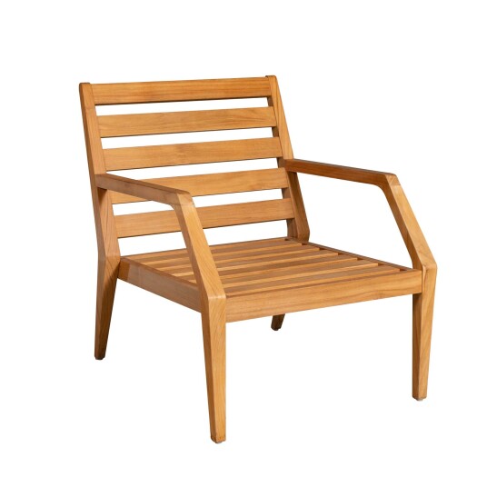 Stockamöllan Gunnaröd lenestol Teak med beige pute Inkl. puter Natur Stockamöllan Gunnaröd lenestol Teak med beige pute Inkl. puter Natur