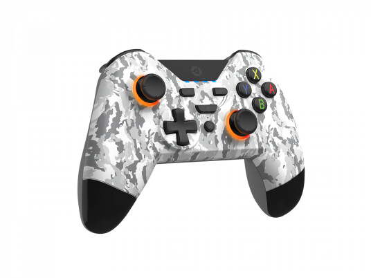 Gioteck WX-4+ RGB Trådløs kontroller (white camo)
