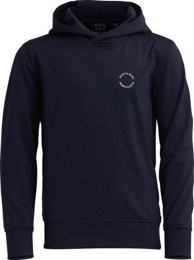 Bogeys & Birdies Jr Tech Hood Blå Golfklær junior Dark Navy 150