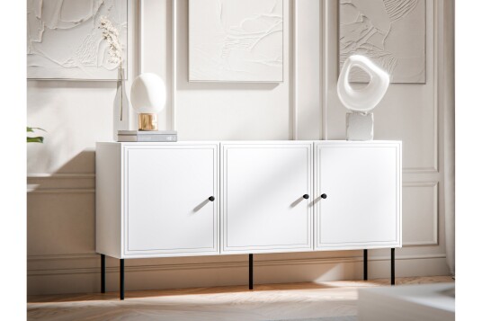 Kommode Laholm 151 cm Hvit Kommode Laholm 151 cm Hvit