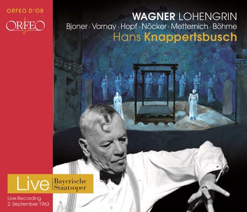Bohme, Bjoner, Nocker, Hans Knappertsbusch  Wagner: Lohengrin  CD
