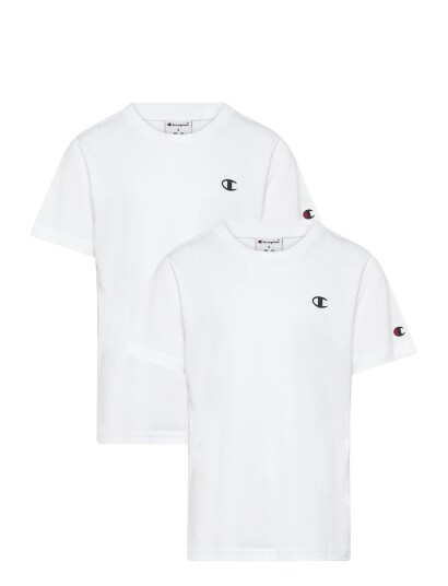 Champion 2 Pack Ss Tee White 102 107