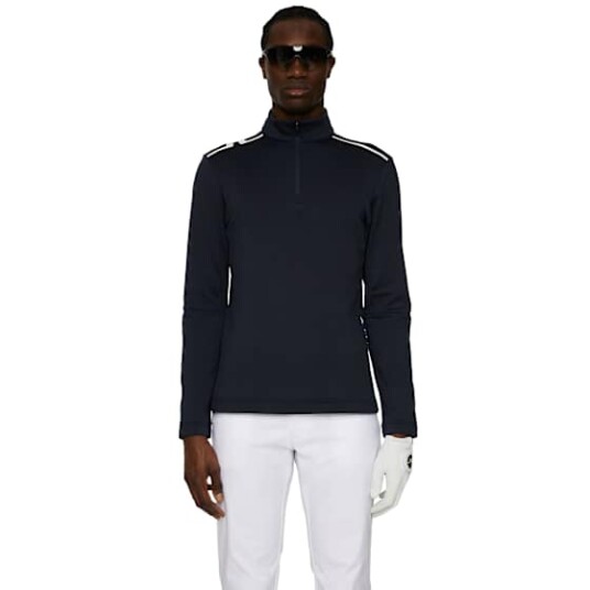 J.Lindeberg Vinnie Quarter Zip Mid Layer Jl Navy J.Lindeberg Vinnie Quarter Zip Mid Layer Jl Navy