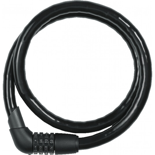 Sykkellås ABUS Steel-O-Flex Tresor 1360/110 Black