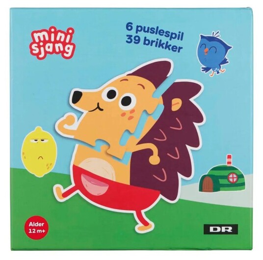 DR Børste Figurpuslespil 6 Forskellige 12+ måneder DR Børste Figurpuslespil 6 Forskellige 12+ måneder