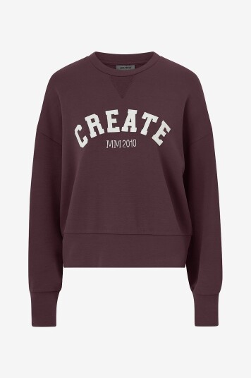 Mos Mosh Collegegenser mmCelli O LS Sweatshirt Rød