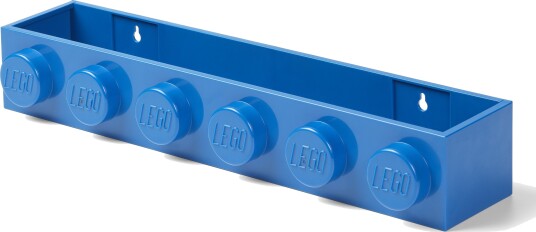 Lego Blå Klossebokhylle Lego Blå Klossebokhylle