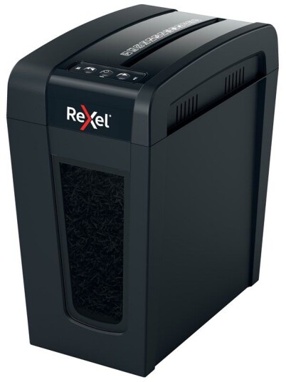 Rexel Secure X8-SL Whisper-Shred  krysskutt makuleringsmaskin P-4, 8 ark