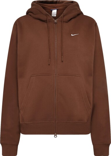 Nike W Nk Stdo Flc Mw Std Fz Hdy CACAO WOW/SAIL L