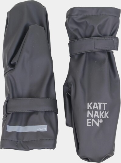 Kattnakken Regnvotter voksen Kattesvart M