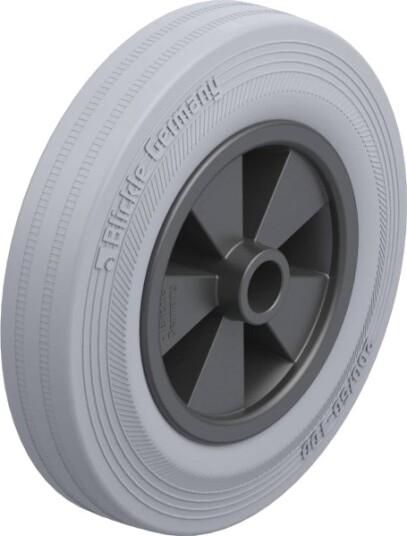 Blickle 20321 Vpp 200/20G-Sg Hjul For Tung Last, Hjuldiameter 200 Mm, Bæreevne Maks. 205 Kg, 1 Stk