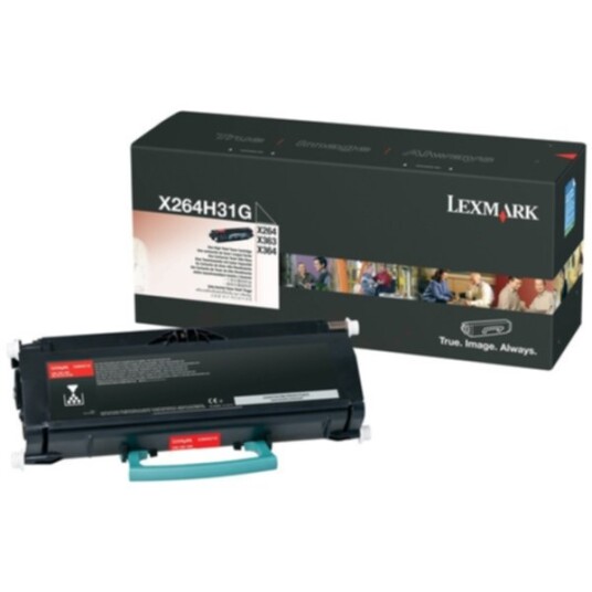 Lexmark X264H31G Tonerkassett sort 9.000 sider