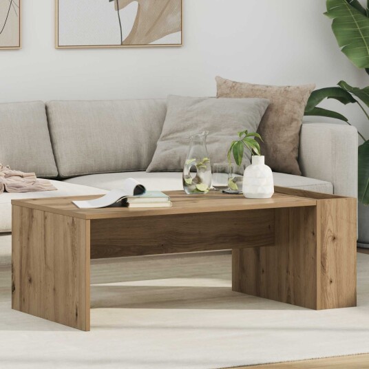 Kaffebord Artisan Eik 95 x 50 x 34 cm Konstruert tre
