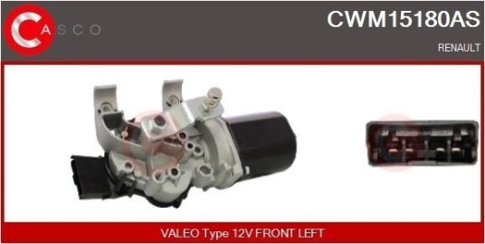 Vindusviskermotor CASCO CWM15180AS