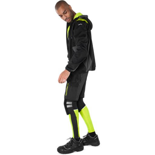 Fristads Håndverkershorts Stretch 2567 Svart C58 med Slitesterkt Materiale