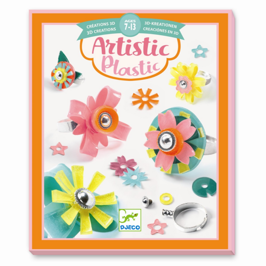 Djeco Artistic Plastic Lag ringer av krympeplast